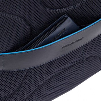 Рюкзак Piquadro Blue Square Revamp CA6104B2V/N черный кожа