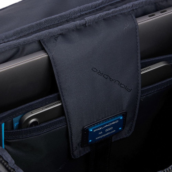 Рюкзак Piquadro Blue Square Revamp CA6104B2V/N черный кожа