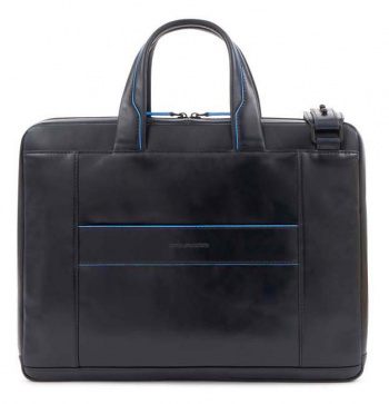 Деловая сумка Piquadro Blue Square Revamp CA6105B2V/BLU с отделением для ноутбука 14