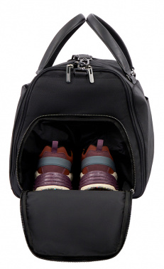 Сумка дорожная Piquadro Brief2 PA6147BR2/N черная нейлон/натур.кожа