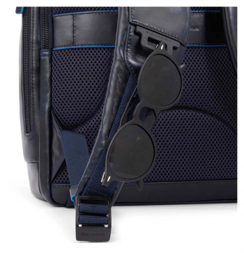 Рюкзак мужской Piquadro Blue Square Revamp CA4818B2V/BLU синий кожа