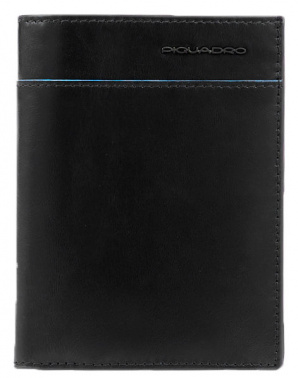 Кошелек мужской Piquadro Blue Square Revamp PU1393B2VR/N черный натур.кожа