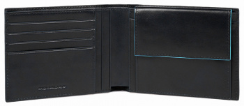 Кошелек мужской Piquadro Blue Square Revamp PU257B2VR/N черный натур.кожа