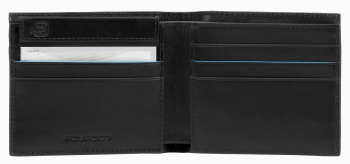 Кошелек мужской Piquadro Blue Square Revamp PU3891B2VR/N черный натур.кожа