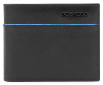 Кошелек мужской Piquadro Blue Square Revamp PU3891B2VR/N черный натур.кожа