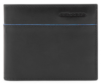 Кошелек мужской Piquadro Blue Square Revamp PU4188B2VR/N черный натур.кожа