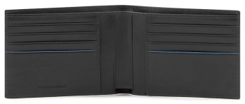 Кошелек мужской Piquadro Blue Square Revamp PU6190B2VR/N черный натур.кожа