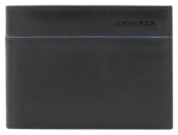 Кошелек мужской Piquadro Blue Square Revamp PU6190B2VR/N черный натур.кожа