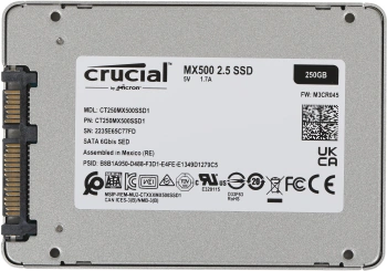 Накопитель SSD Crucial S SATA-III 250GB CT250MX500SSD1