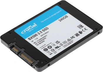 Накопитель SSD Crucial S SATA-III 240GB CT240BX500SSD1