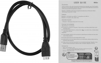 Жесткий диск Netac USB3.0 1TB NT05K331N-001T-30BK K331