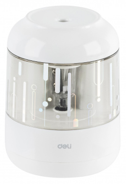 Точилка для карандашей электрическая Deli  EH508-WH