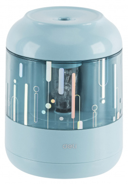 Точилка для карандашей электрическая Deli  EH508-BL