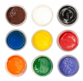 Гуашь Silwerhof Монстрики 9цв. бан. 20мл. картон.кор.