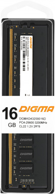 Память DDR4 16Gb 3200MHz Digma  DGMAD43200016D