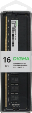 Память DDR4 16GB 3200MHz Digma  DGMAD43200016D
