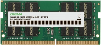 Память DDR4 16Gb 3200MHz Digma  DGMAS43200016D