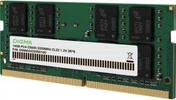 Память DDR4 16Gb 3200MHz Digma  DGMAS43200016D
