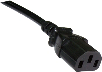 Шнур питания Lanmaster LAN-PP13/SHA-1.8-BK