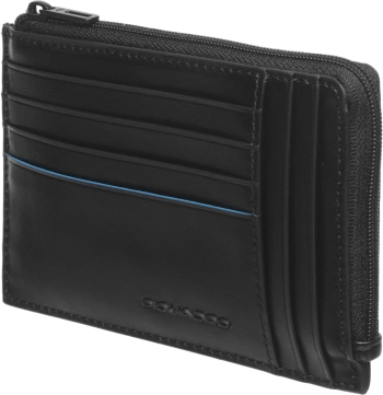 Портмоне Piquadro Blue Square Revamp PU1243B2VR/N черный натур.кожа