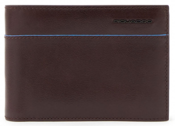Кошелек мужской Piquadro Blue Square Revamp PU1392B2VR/MO коричневый натур.кожа