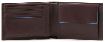 Кошелек мужской Piquadro Blue Square Revamp PU1392B2VR/MO коричневый натур.кожа