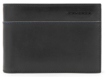 Кошелек мужской Piquadro Blue Square Revamp PU1392B2VR/N черный натур.кожа