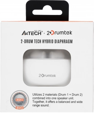 Гарнитура внутриканальные A4Tech 2Drumtek B25 TWS