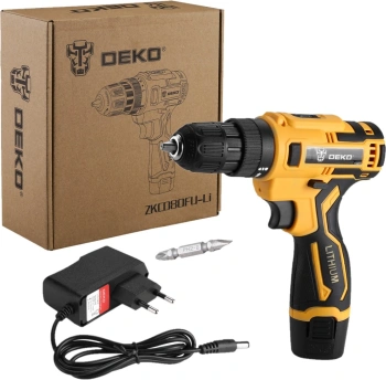 Дрель-шуруповерт Deko ZKCD80FU-Li SET 1