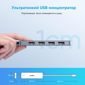 Порт-репликатор Ugreen CM219