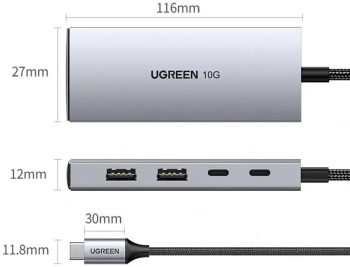Порт-репликатор Ugreen CM480