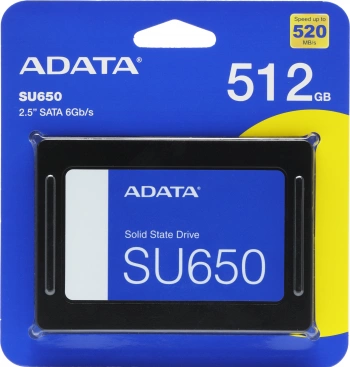Накопитель SSD A-Data SATA-III 512GB ASU650SS-512GT-R