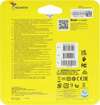 Накопитель SSD A-Data SATA-III 512GB ASU650SS-512GT-R