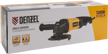 Углошлифовальная машина Denzel AGH125-1200A