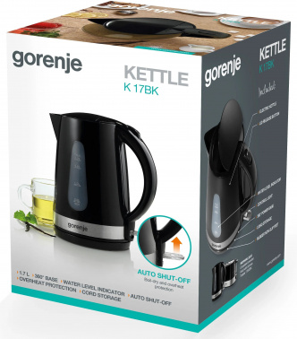 Чайник электрический Gorenje K17BK