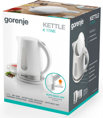 Чайник электрический Gorenje K17WE
