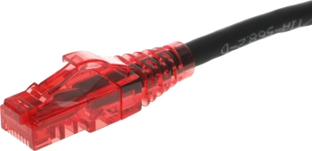 Патч-корд Hyperline PC-LPM-UTP-RJ45-RJ45-C5e-0.15M-LSZH-BK