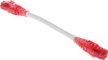 Патч-корд Hyperline PC-LPM-UTP-RJ45-RJ45-C5e-0.15M-LSZH-WH
