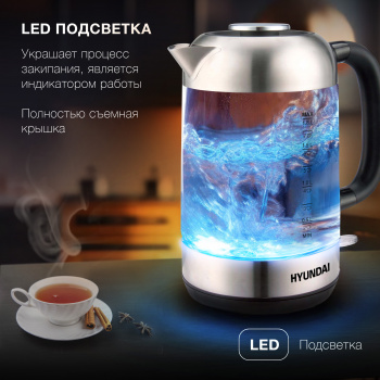 Чайник электрический Hyundai HYK-G4034