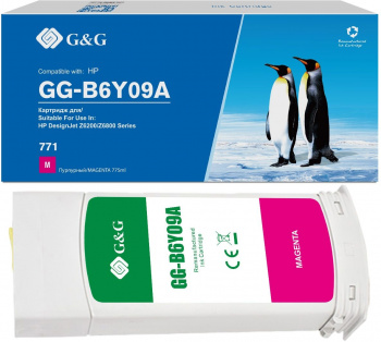 Картридж струйный G&G GG-B6Y09A
