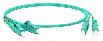 Патч-корд Hyperline FC-D2-503-LC/PR-LC/PR-H-2M-LSZH-AQ