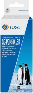 Картридж струйный G&G GG-PGI450XLBK