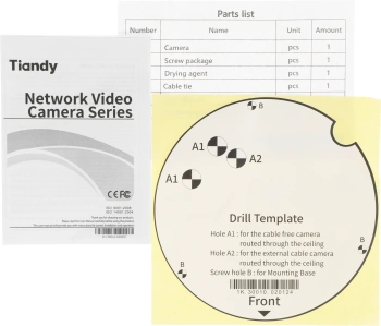 Камера видеонаблюдения IP Tiandy  TC-C34KS I3/E/Y/C/SD/2.8mm/V4.2