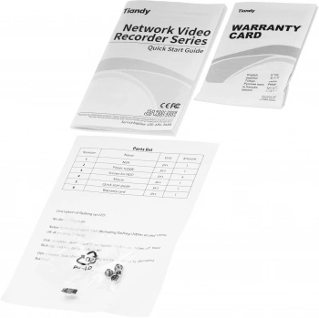 Видеорегистратор Tiandy  TC-R3105 I/B/L/Eu/V1.1