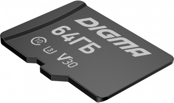 Флеш карта microSDXC 64GB Digma  CARD30