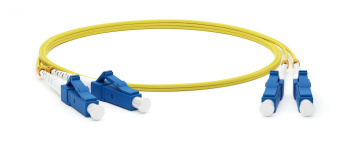 Патч-корд Hyperline FC-D2-9-LC/UR-LC/UR-H-3M-LSZH-YL
