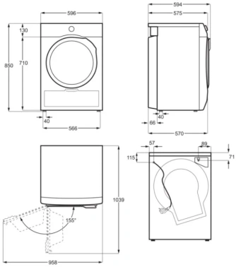 Сушильная машина Electrolux EW6C527P