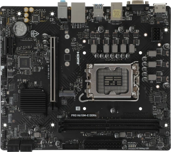 Материнская плата MSI PRO H610M-E DDR4