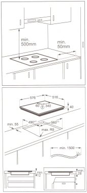 Варочная поверхность Electrolux EHF6240XXK