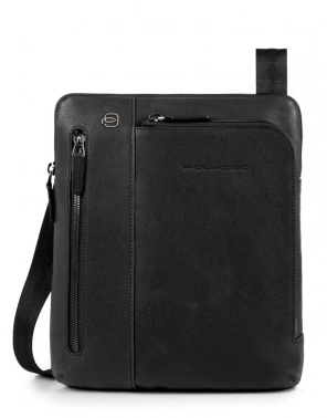 Сумка мужская Piquadro Black Square CA1816B3/N черная натур.кожа